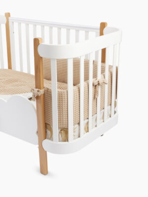 Бортик в кроватку Happy Baby 165х26 вафля 16