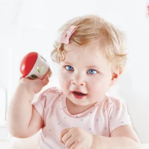 nsI2hVUpBQylog2rue4S4v7DHnoMZUTR1L4UZvn1hFw= Игрушка Hape 3-в-1 погремушка-неваляшка-бумеранг "Звон колокольчика" 9