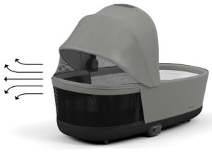 on8sk4hz14vva5c1szjgw5gvzmfk51sy (1) Коляска 2в1 Cybex Priam IV Mirage Grey рама Chrome Brown 21