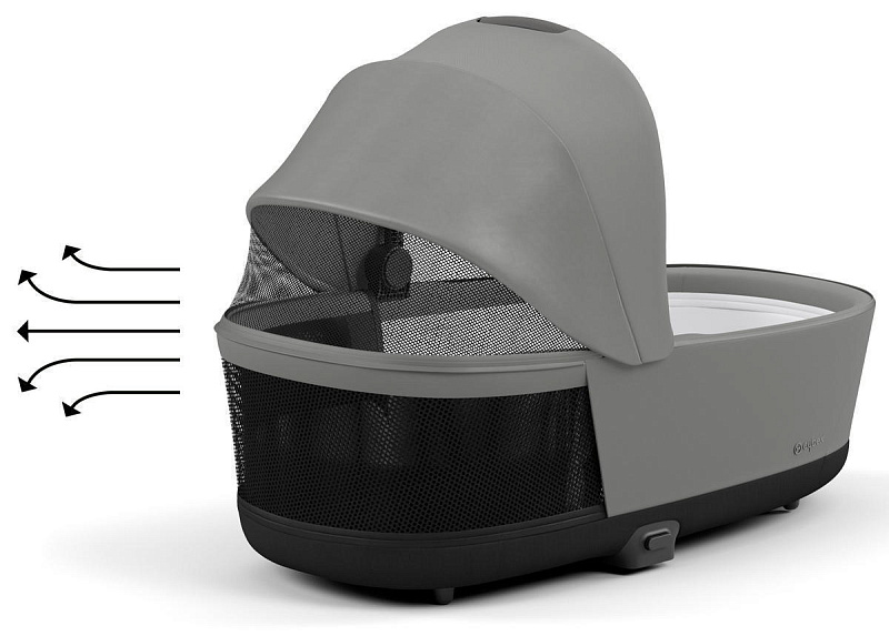 on8sk4hz14vva5c1szjgw5gvzmfk51sy (1) Коляска 2в1 Cybex Priam IV Mirage Grey рама Chrome Brown 7