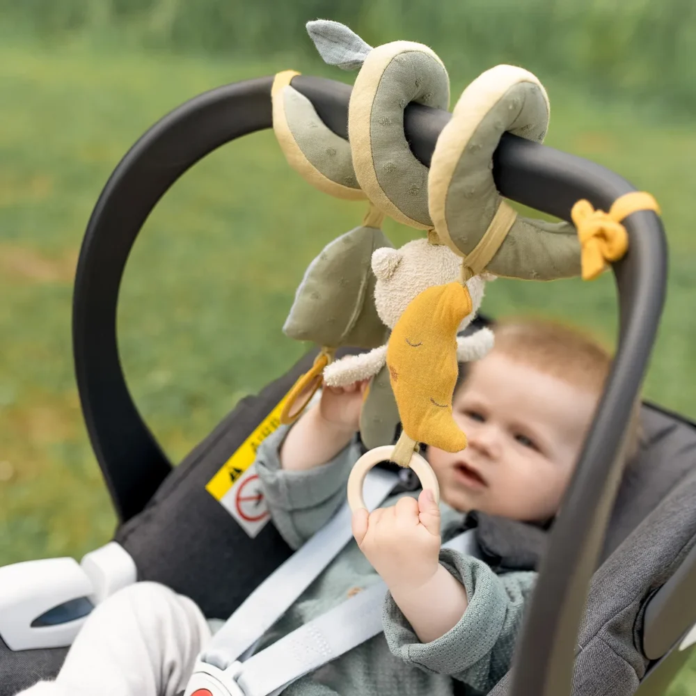 Игрушка-спираль на коляску/кроватку FEHN Мишка 2