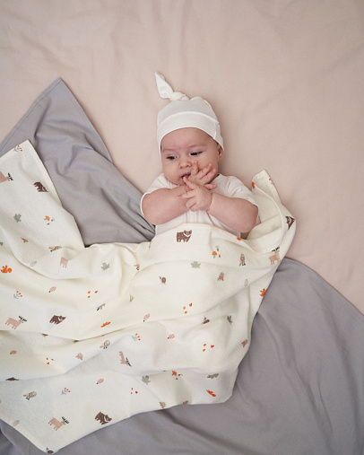 Пелёнки фланелевые BUBA KIDS 3 шт. 95х115 2