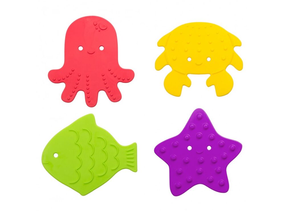 roxy_kids_antiskolzyashhie_mini_kovriki_rbm_010_4_5cedf171f9-1000x750 Набор игрушек для ванны Roxy Kids мини-коврики 4шт. 1