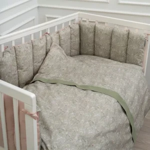 К-т 6пр.для прямоугольной кроватки "Lappetti Garden" 45