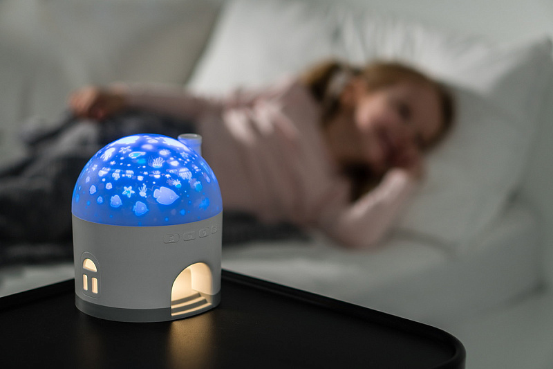 Ночник-проектор Снежный домик Roxy Kids 64