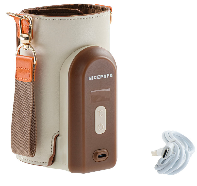 Портативный аккумуляторный подогреватель для бутылочек NICE PAPA 7