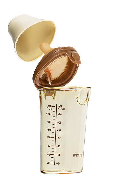 Бутылочка NICE PAPA антиколики/широкое горло 240 мл/соска 3-7 мес 3