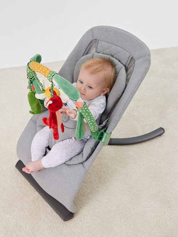 Дуга с игрушками Happy Baby Веселая горка 7