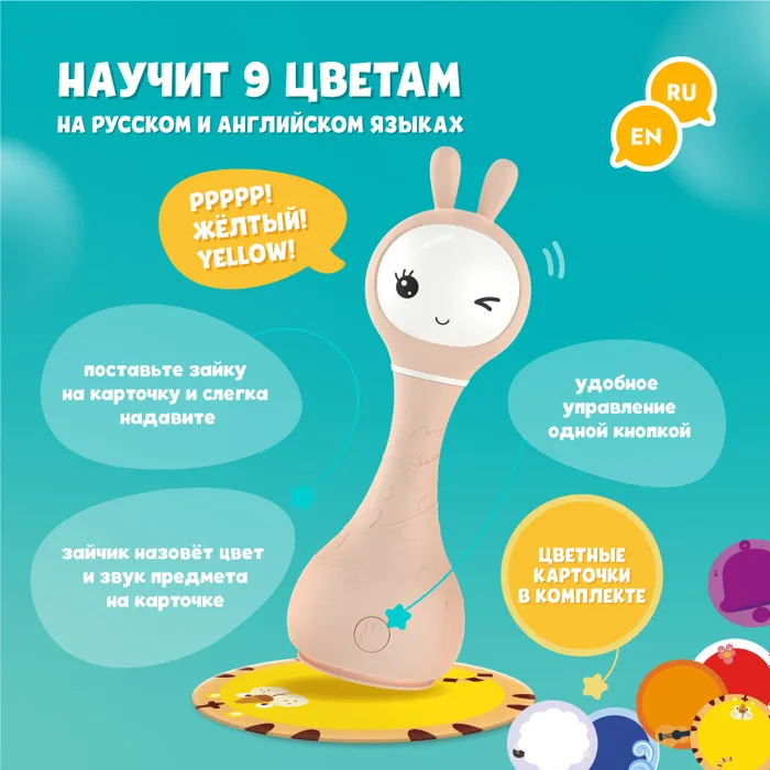 Музыкальная игрушка Умный зайка Alilo R1. 5