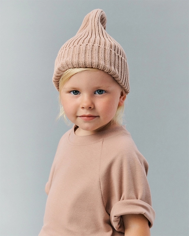 1 Шапка детская Loomknits Бежевый 4