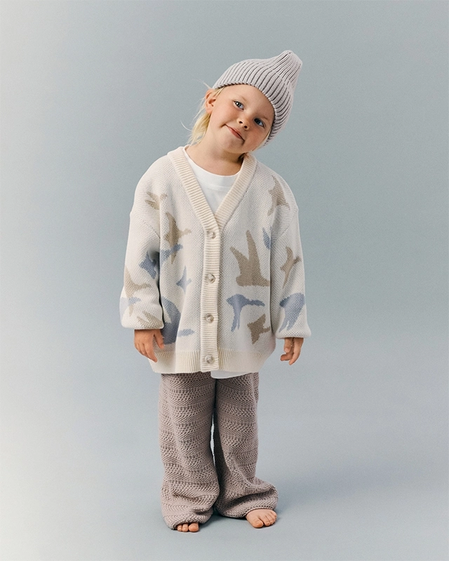 Шапка детская Loomknits Светло-серый 2