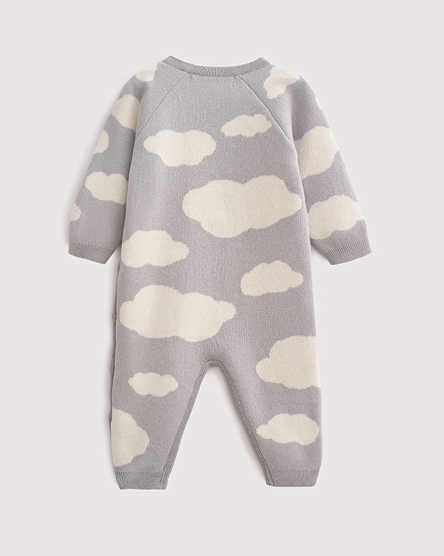 Комбинезон детский Loomknits Серый 68 см, 3-6 мес 2