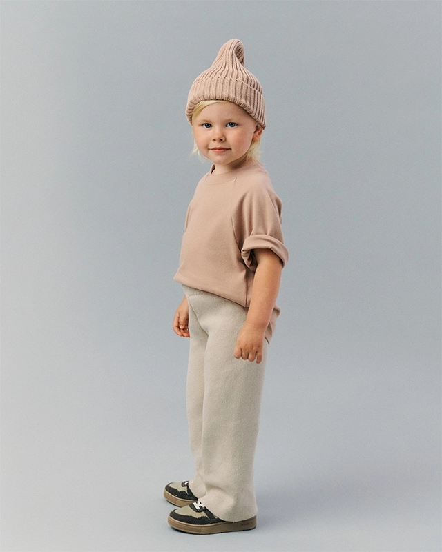 2 Шапка детская Loomknits Бежевый 3