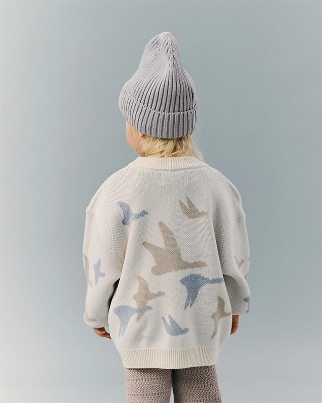 Шапка детская Loomknits Светло-серый 3