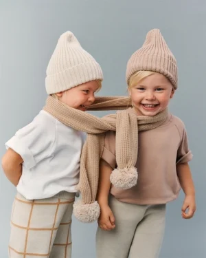 3 Шапка детская Loomknits Бежевый 6