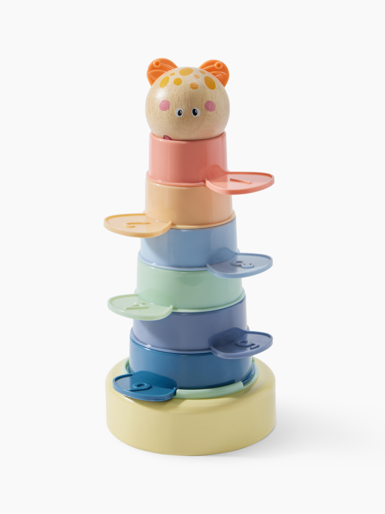 Развивающая игрушка пирамидка Happy baby, ZOO PYRAMID 3