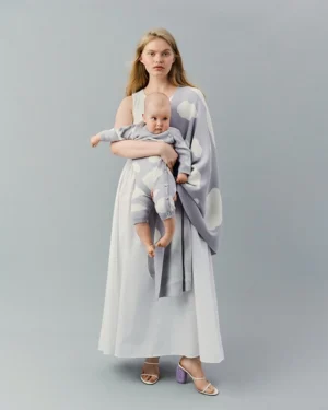 Комбинезон детский Loomknits Серый 68 см, 3-6 мес 11