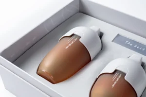 Подарочный набор бутылочек HEORSHE серый 12