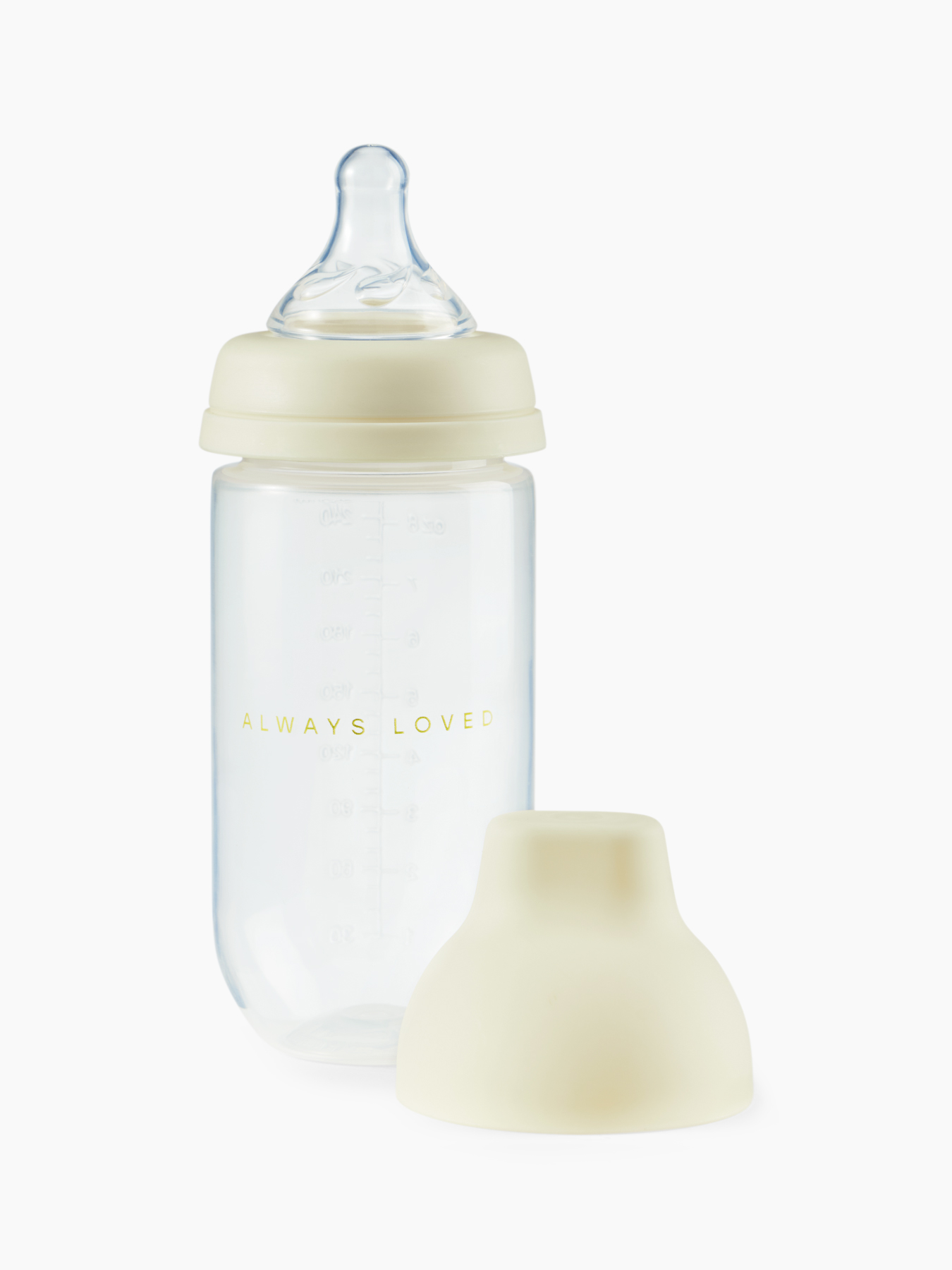 Бутылочка Happy Baby с крышкой и силиконовой соской, 250 мл 1