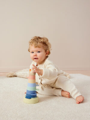 Развивающая игрушка пирамидка Happy baby, ZOO PYRAMID 15