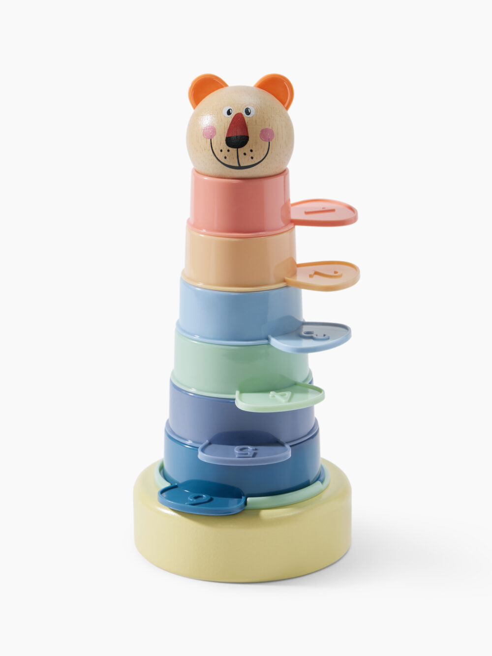 Развивающая игрушка пирамидка Happy baby, ZOO PYRAMID 1