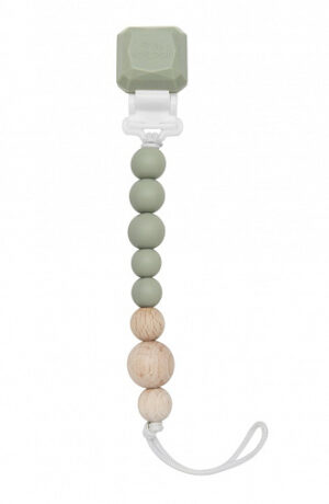 Держатель для пустышки Lollipop Pacifier Clip - Colour Pop Silver Sage 4