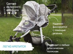 Сетка москитная Roxy Kids универсальная на коляску 10
