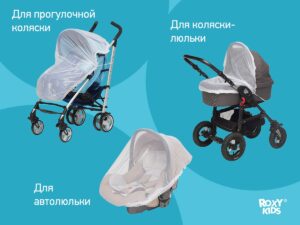 Сетка москитная Roxy Kids универсальная на коляску 11