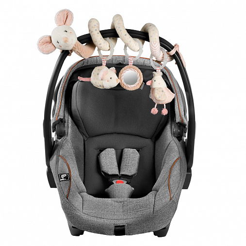 Игрушка-спираль на коляску/кроватку FEHN Мышка 4