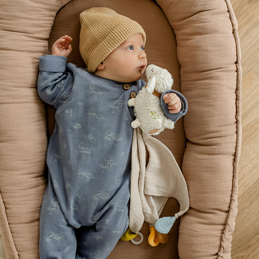 046038_43 Игрушка-комфортер из муслина FEHN Овечка NATUR 2