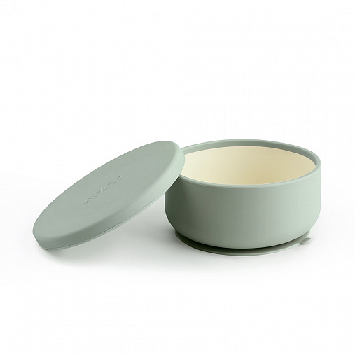 1 (15) Секционная тарелка на присоске Edda, Шалфей 1