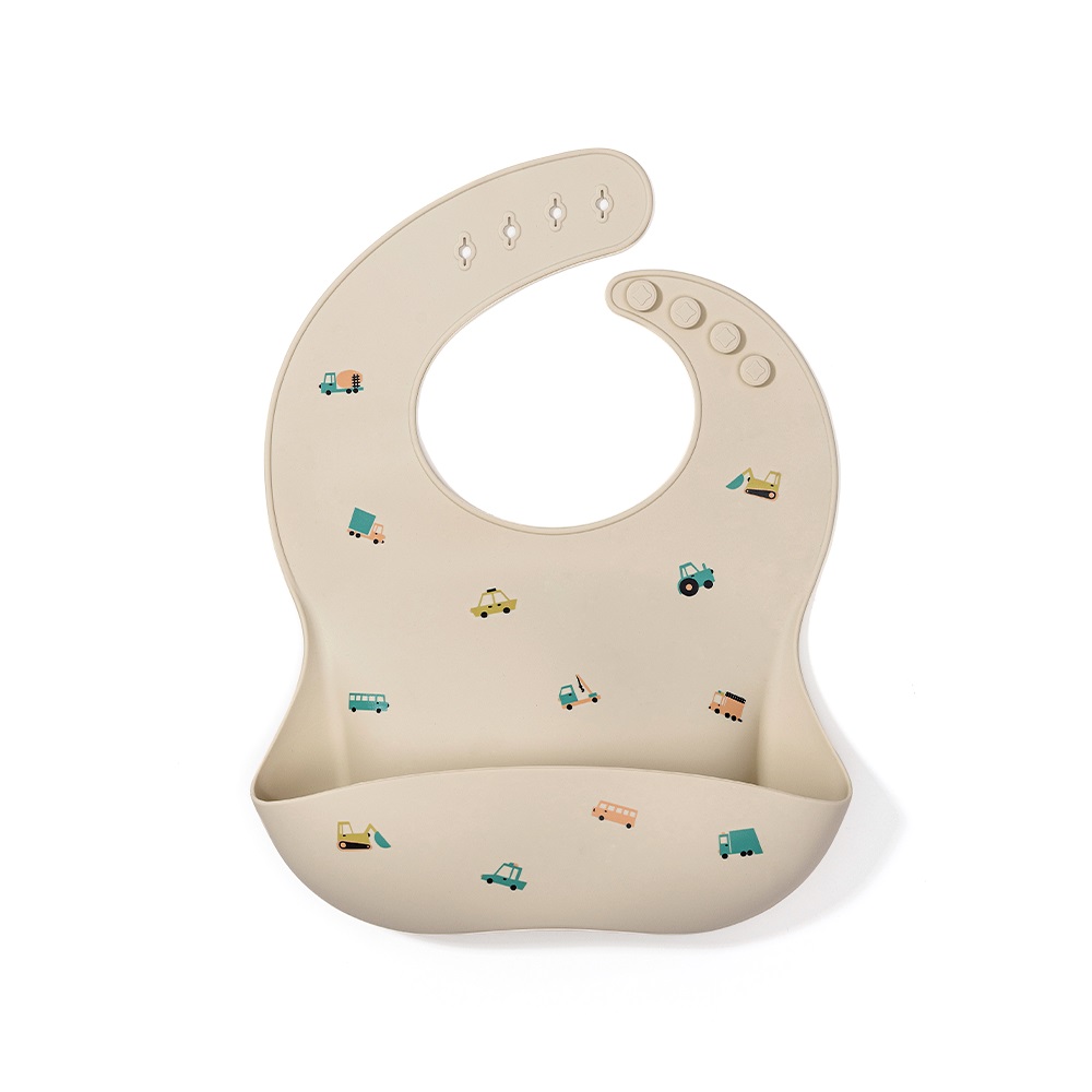 1 (8) Силиконовый нагрудник Edda, Машинки 1