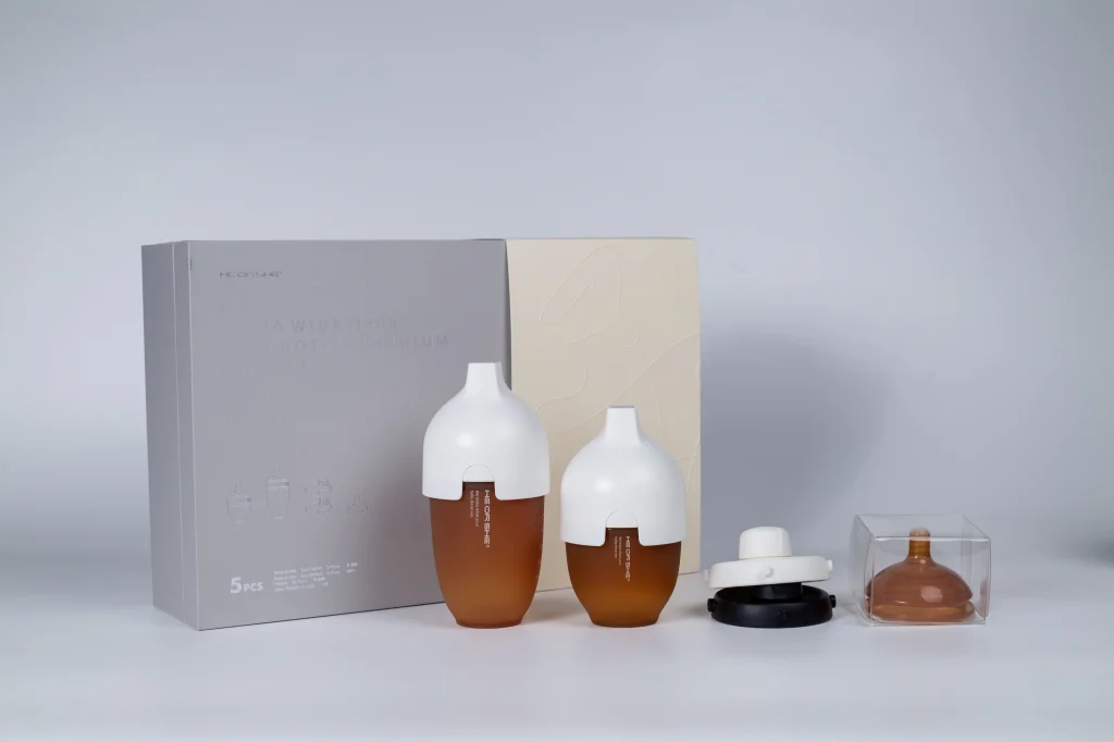 Подарочный набор бутылочек для кормления, бутылочки 2 шт. (160мл. и 240мл.) 2