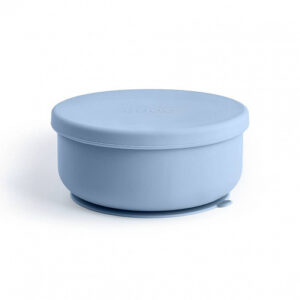 Силиконовая миска на присоске с крышкой Edda, Небо 8