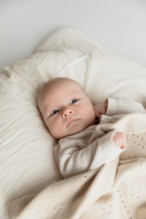 Плед вязаный BIBS Pointelle 6