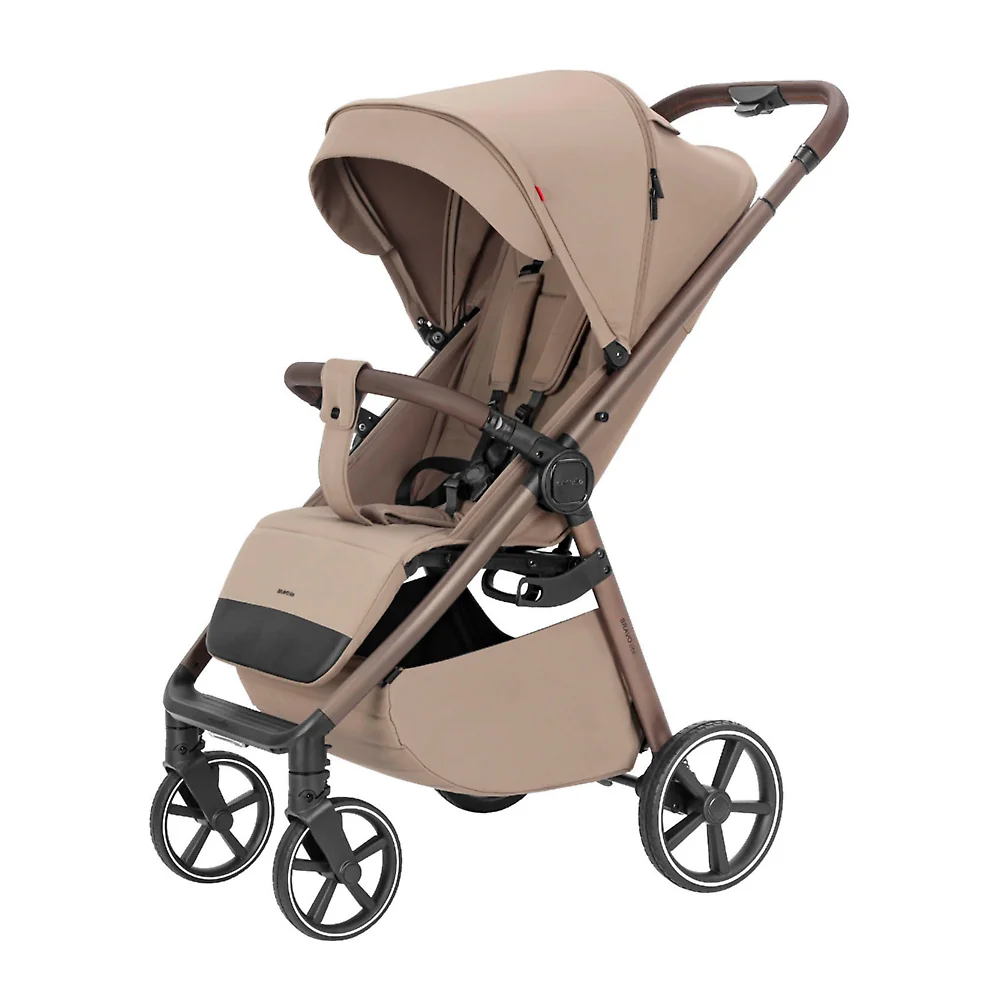 carrello-bravo-lite-glossy-beige Коляска прогулочная Carrello Bravo Lite 1