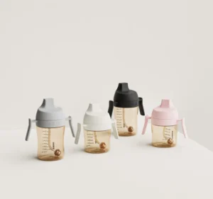 Поильник из силикона и пластика HEORSHE 210 мл 9