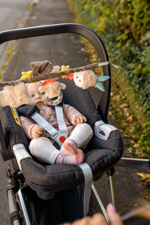 Погремушка-растяжка на коляску/кроватку FEHN Мишка Бруно 5