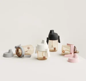 Поильник из силикона и пластика HEORSHE 210 мл 10