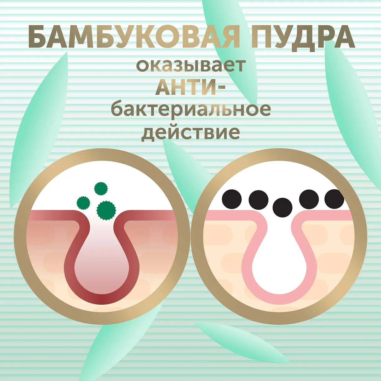 Детские подгузники LOVULAR BAMBOO S 4-8 кг, 16шт/уп 6