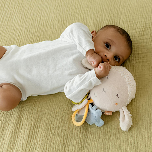 046069_42 Развивающая игрушка-подвеска FEHN Овечка NATUR 4