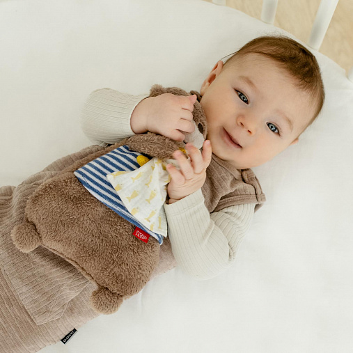 Игрушка-грелка FEHN с вишнёвыми косточками Выдра Тео 4