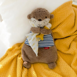 Игрушка-грелка FEHN с вишнёвыми косточками Выдра Тео 7