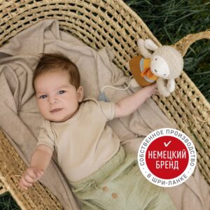 048018_04_min (1) Музыкальная игрушка-подвеска FEHN Овечка NATUR 12