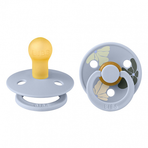 Набор пустышек латексных BIBS Studio Colour, 2 шт. - Morning Bloom, 0+ мес. 3