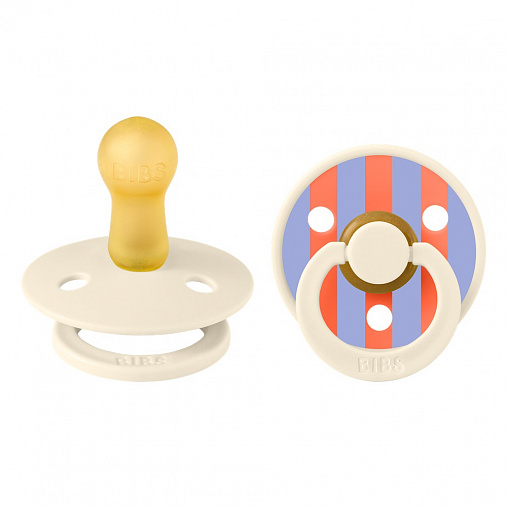 Набор пустышек латексных BIBS Studio Colour, 2 шт. - Pin, 0+ мес. 3