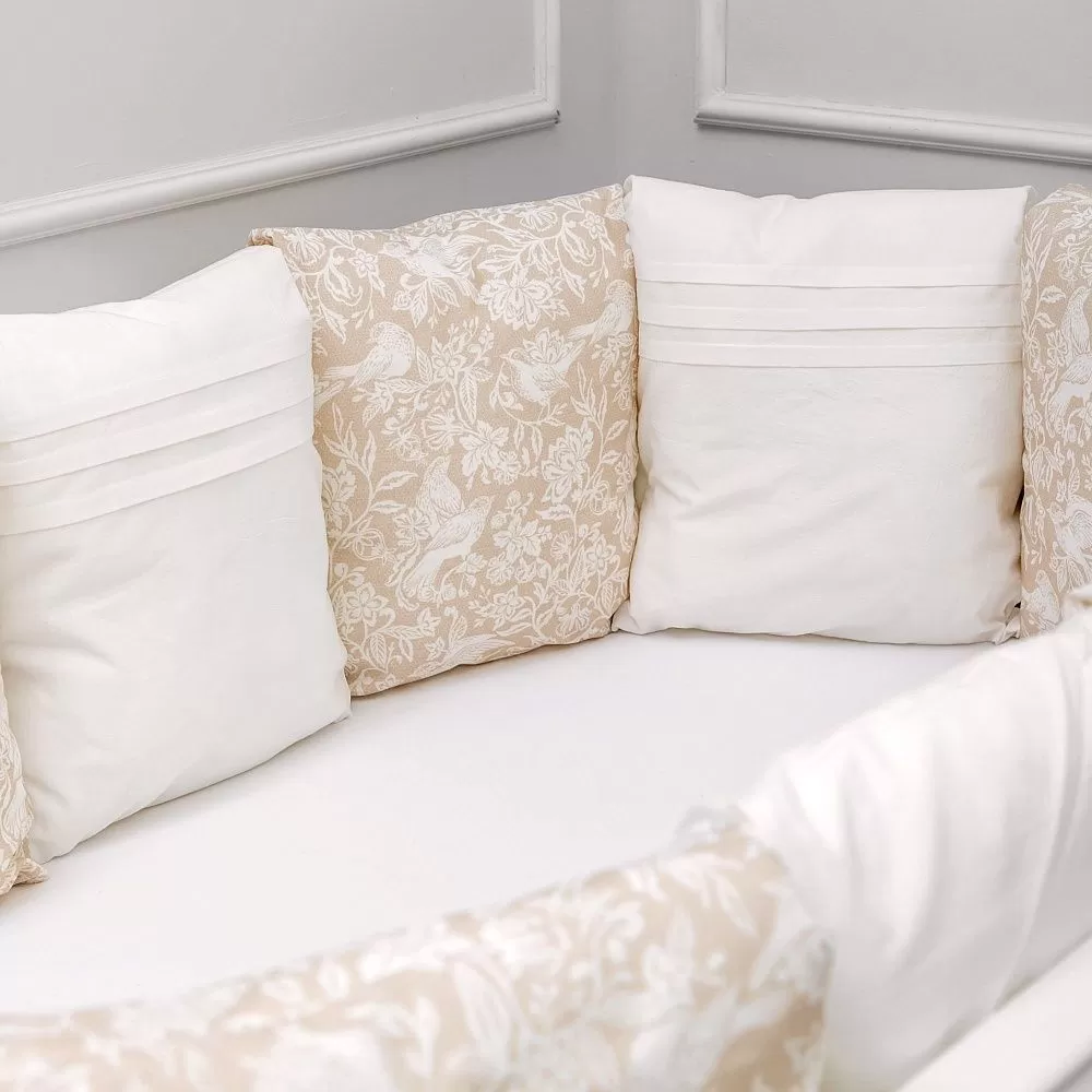 Комплект из 6 предметов Lappetti "Le Jardin" для овальной кроватки (М) 6