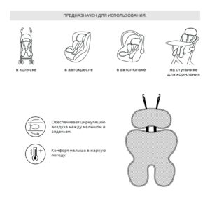 Дышащий 3D матрасик Leokid Classic LEAF WAVE 14