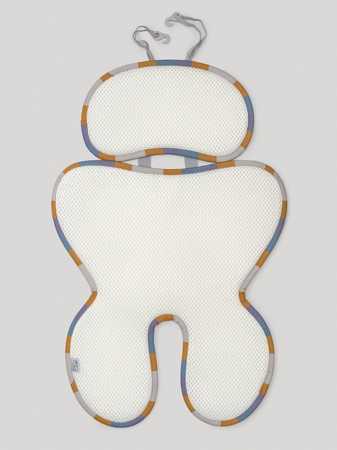 Дышащий 3D матрасик Leokid Classic LEAF WAVE 1