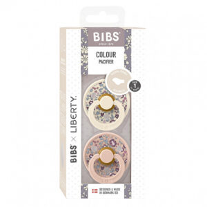 Набор пустышек латексных BIBS Liberty Colour Anatomical, 2 шт. - Eloise, 6+ мес. 4